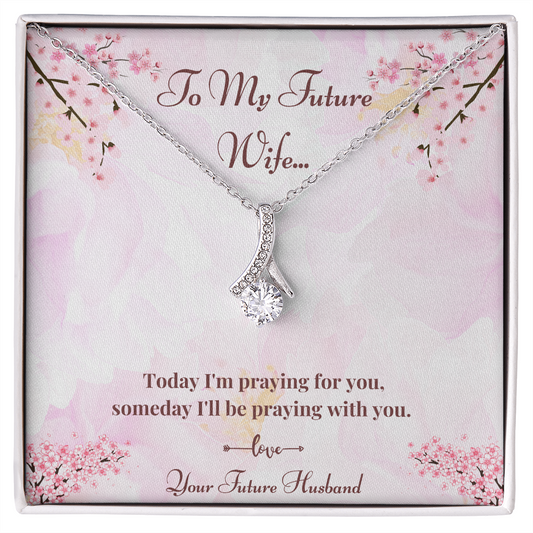 Alluring Beauty Necklace, Engagement Present, Gift For Her, To My Future Wife